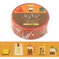 World Craft Washi Tape - With Coffee