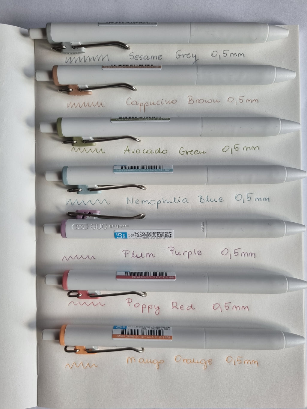 Mitsubishi Uni-ball ONE Gel Pen Fika Farbe 0.5mm