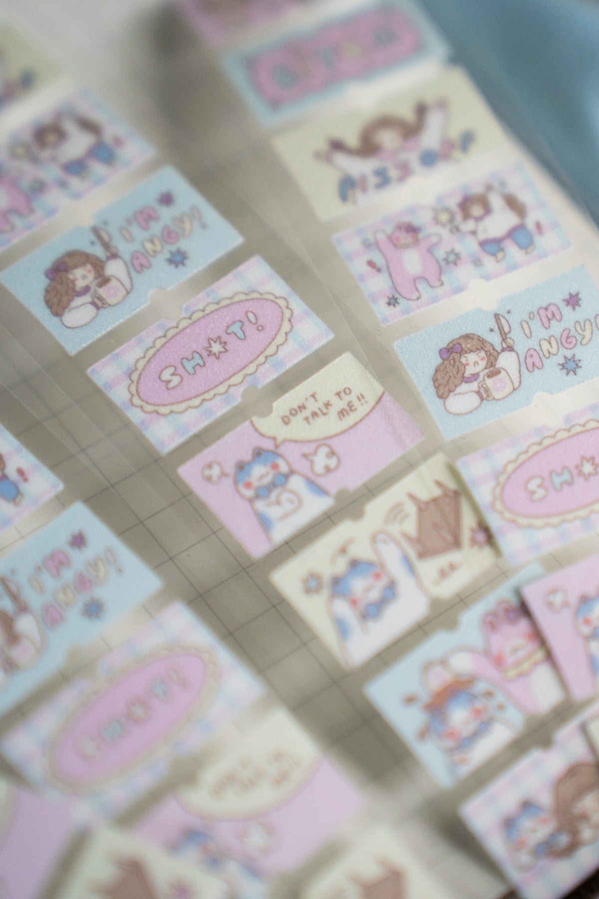 Angry Besties - Label Stickers