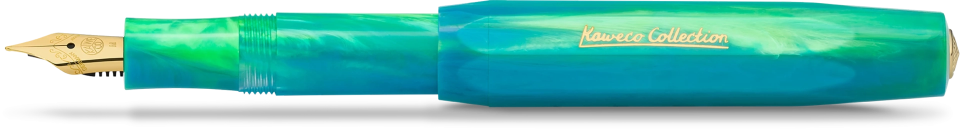 KAWECO Collection Marble Ocean Fountain Pen