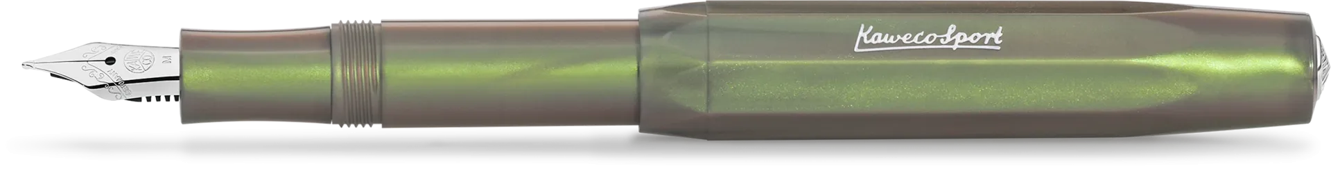 KAWECO Lunar Sport Shadow Green Fountain Pen