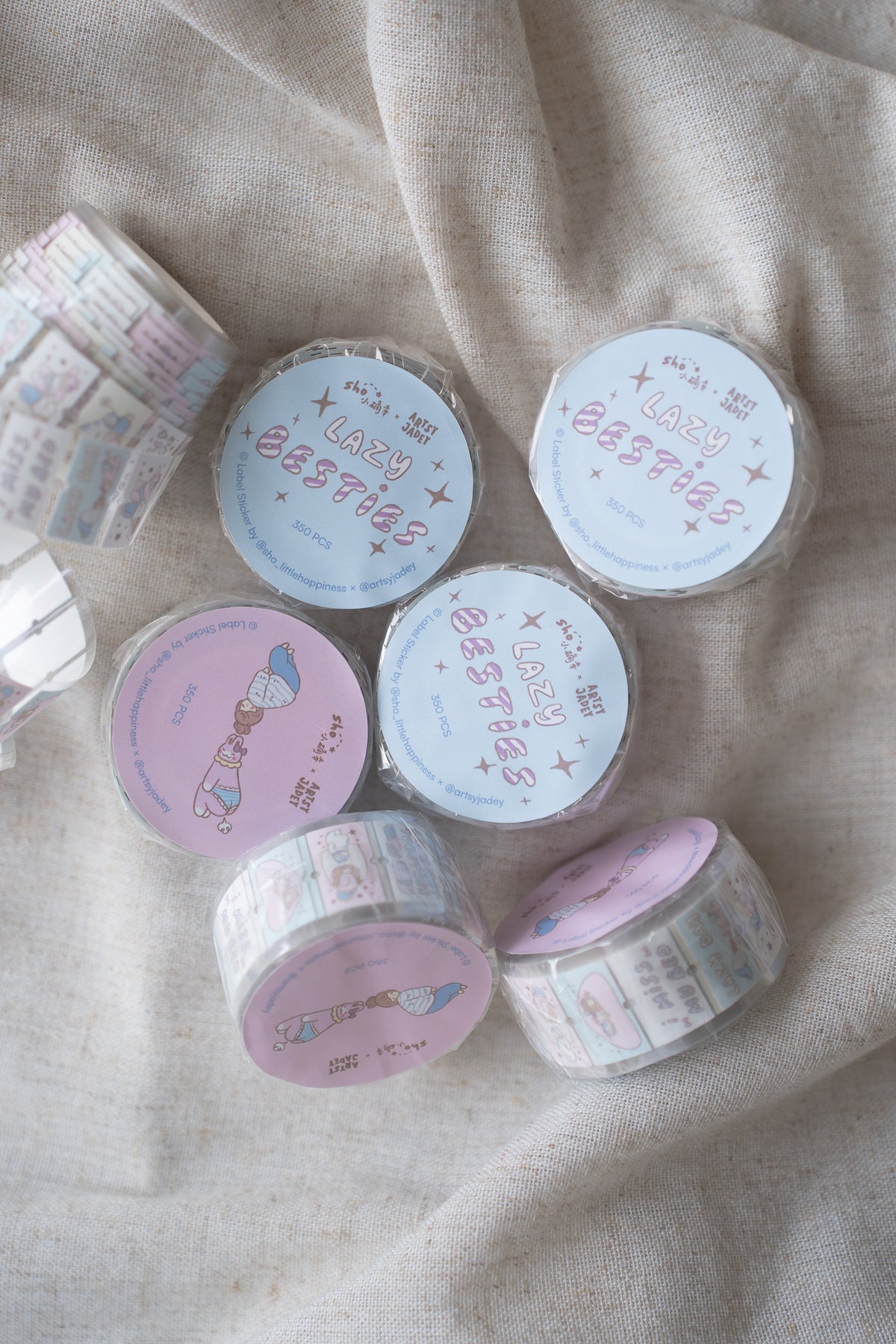 Lazy Besties - Label Stickers