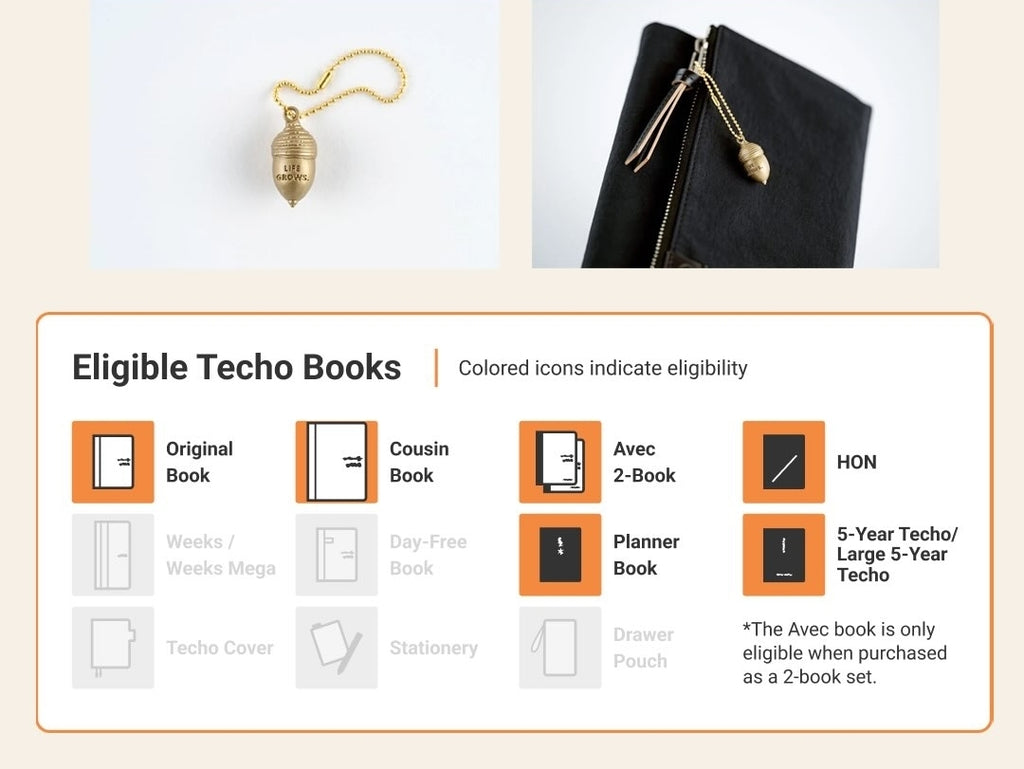 [PRE-ORDER] Hobonichi Techo: Cousin, Orginal, Avec, Day-free
