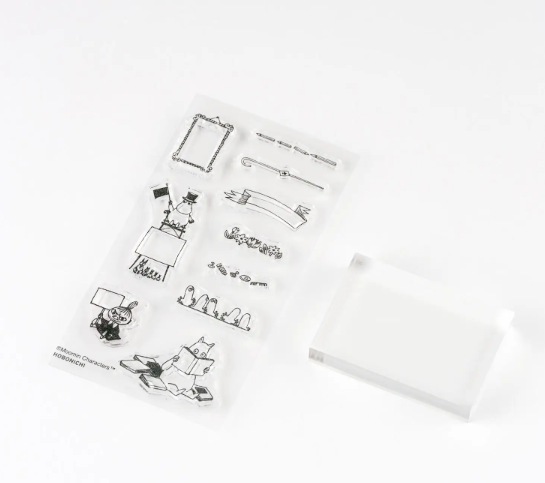 [PRE-ORDER] Hobonichi Moomin, Stickers, Sticky Notes, Stamps