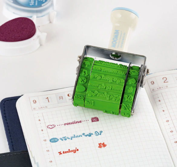 [PRE-ORDER] Hobonichi Moomin, Stickers, Sticky Notes, Stamps
