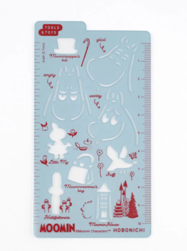 [PRE-ORDER] Hobonichi Moomin, Stickers, Sticky Notes, Stamps