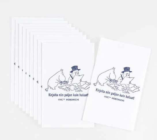[PRE-ORDER] Hobonichi Moomin, Stickers, Sticky Notes, Stamps