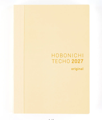 [PRE-ORDER] Hobonichi Techo: Cousin, Orginal, Avec, Day-free