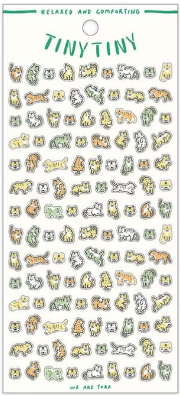 MIND WAVE Stickers TINY TINY - Tigers