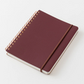Midori Notebook Grain Paper B6 - Bordeaux