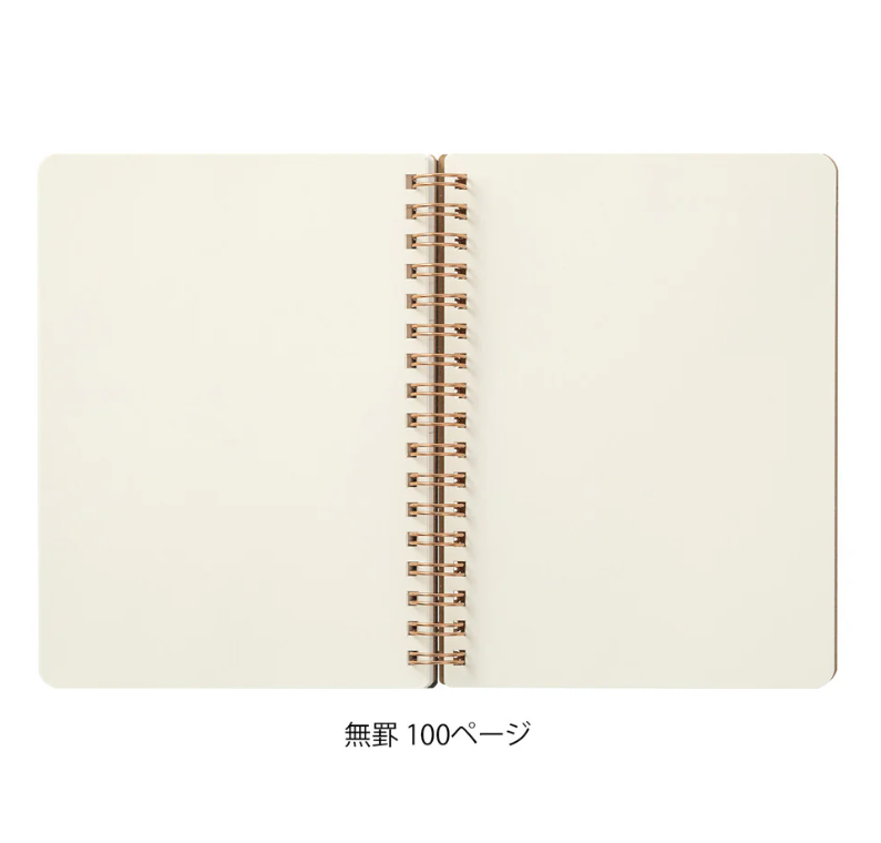 Midori Notebook Grain Paper B6 - Green