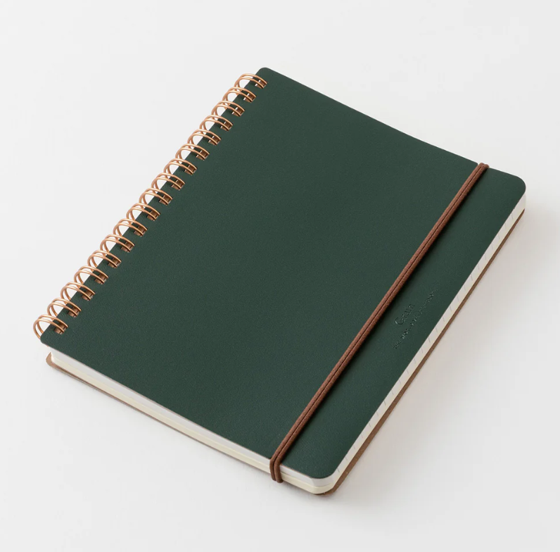 Midori Notebook Grain Paper B6 - Green