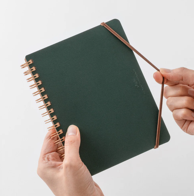 Midori Notebook Grain Paper B6 - Green