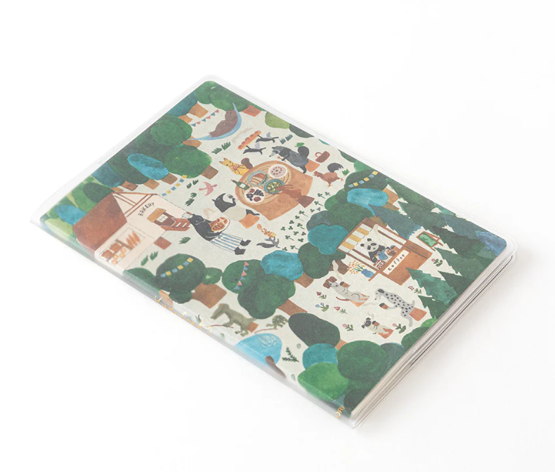 Midori Yuru Notebook Clear Cover