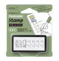 Midori Pre-inked Mini To-Do List Stamp