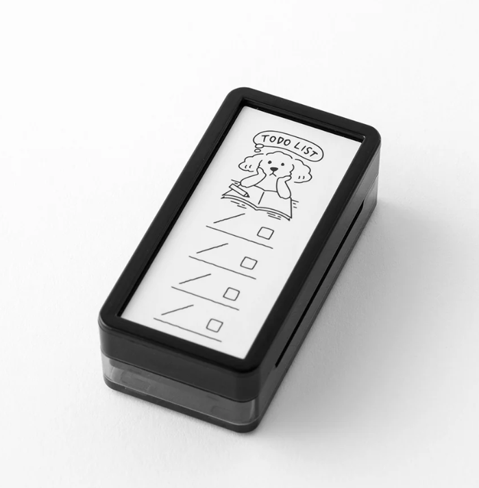 Midori Pre-inked Mini To-Do List Stamp
