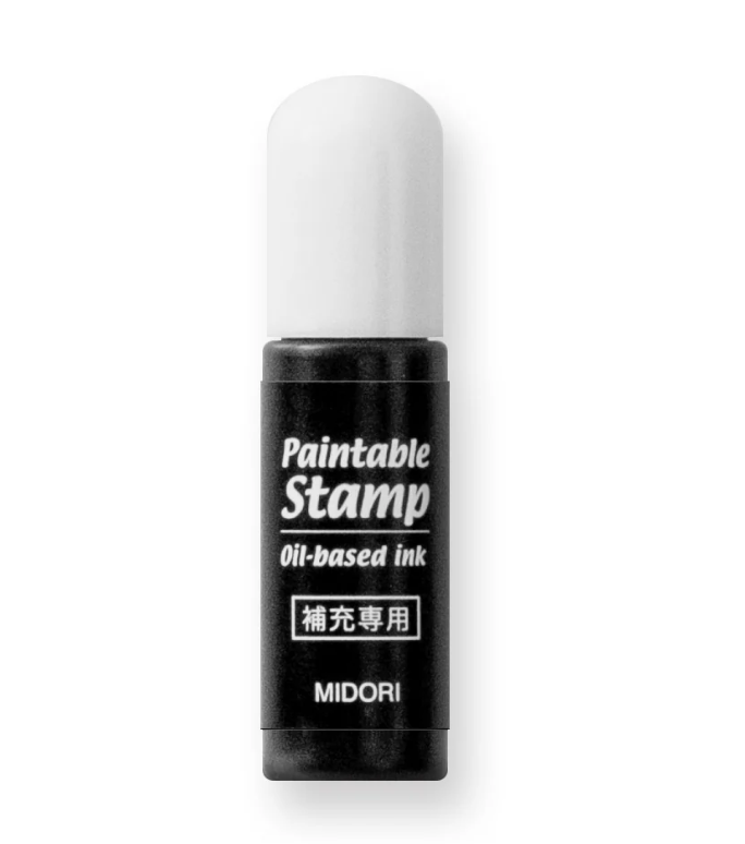 Midori Stamp Ink Refill - Black