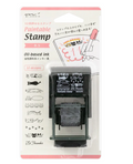 Midori Rotary Stamp Cats