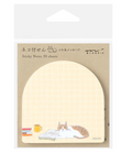 Midori Sticky Notes - Cat