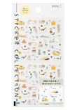 Repositionable stickers Cats S