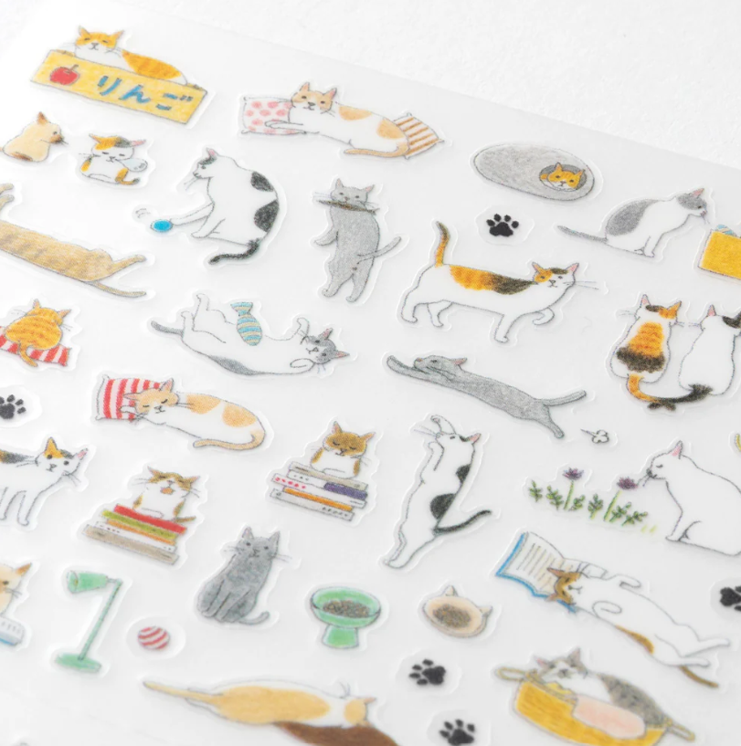 Repositionable stickers Cats S