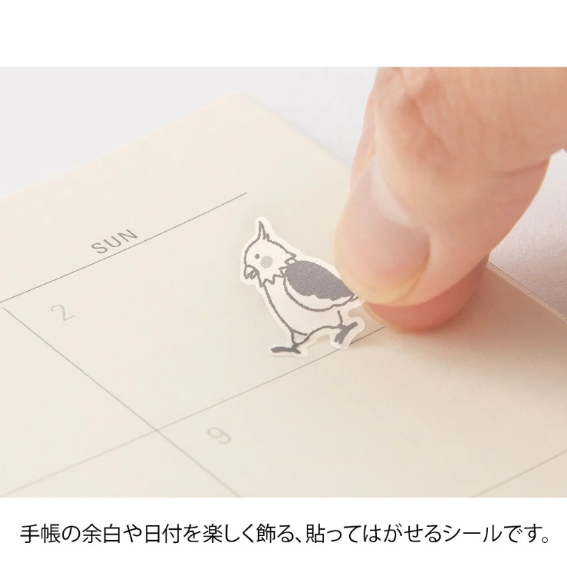 Repositionable stickers Birds