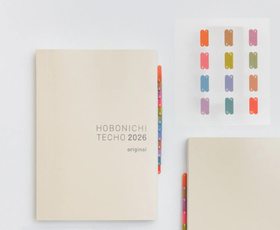 [PRE-ORDER] Hobonichi TSUKI no IRO - Index Stickers