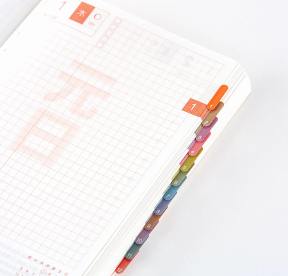 [PRE-ORDER] Hobonichi TSUKI no IRO - Index Stickers