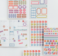 [PRE-ORDER] Hobonichi TSUKI no IRO - Sticker Set Schedule