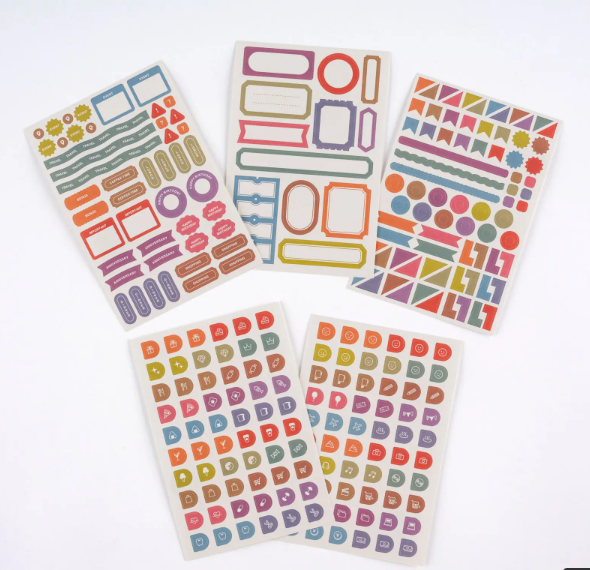[PRE-ORDER] Hobonichi TSUKI no IRO - Sticker Set Schedule
