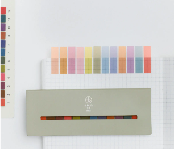 [PRE-ORDER] Hobonichi TSUKI no IRO - Translucent Sticky Notes
