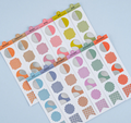 [PRE-ORDER] Hobonichi TSUKI no IRO Bookmark-Style Foil-Pressed Stickers