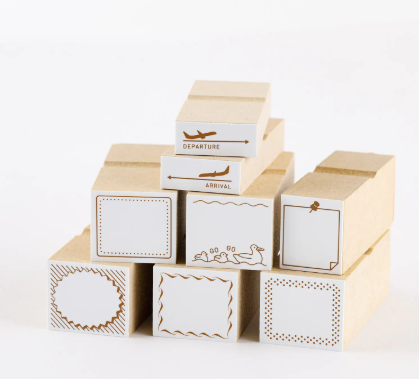 [PRE-ORDER] Hobonichi Wooden stamps