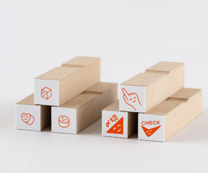 [PRE-ORDER] Hobonichi Wooden stamps