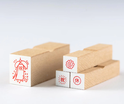 [PRE-ORDER] Hobonichi Wooden stamps