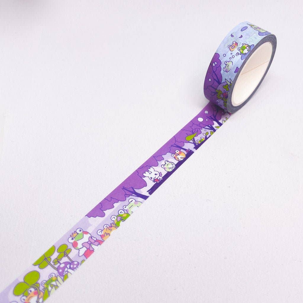 Frog's Wonderland Washi Tape Roll