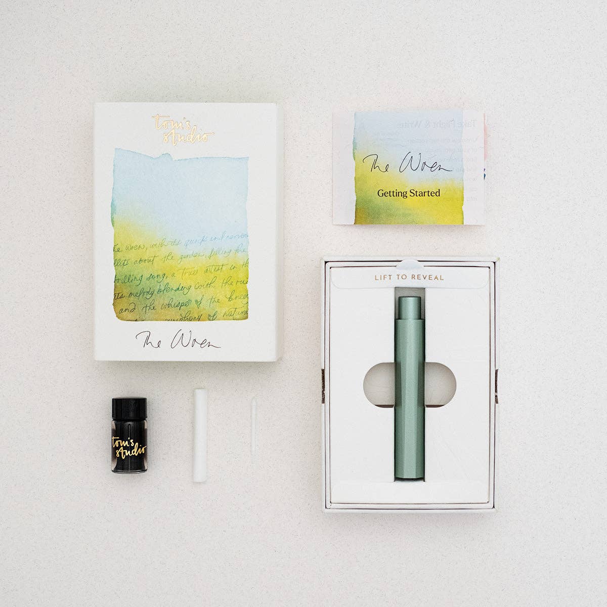 The Wren - Refillable Writing Pen: Iris