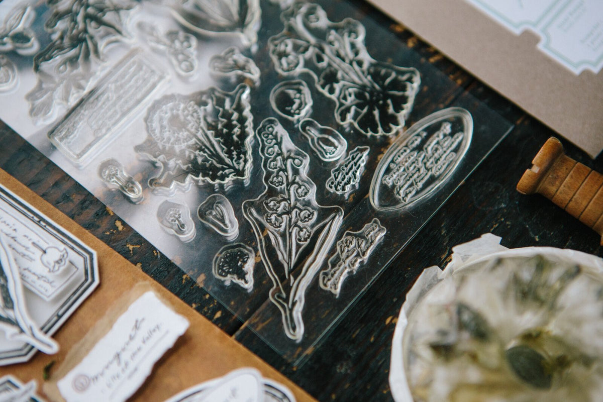 OURS Journal - de Fleur - Clear Stamp Sheet
