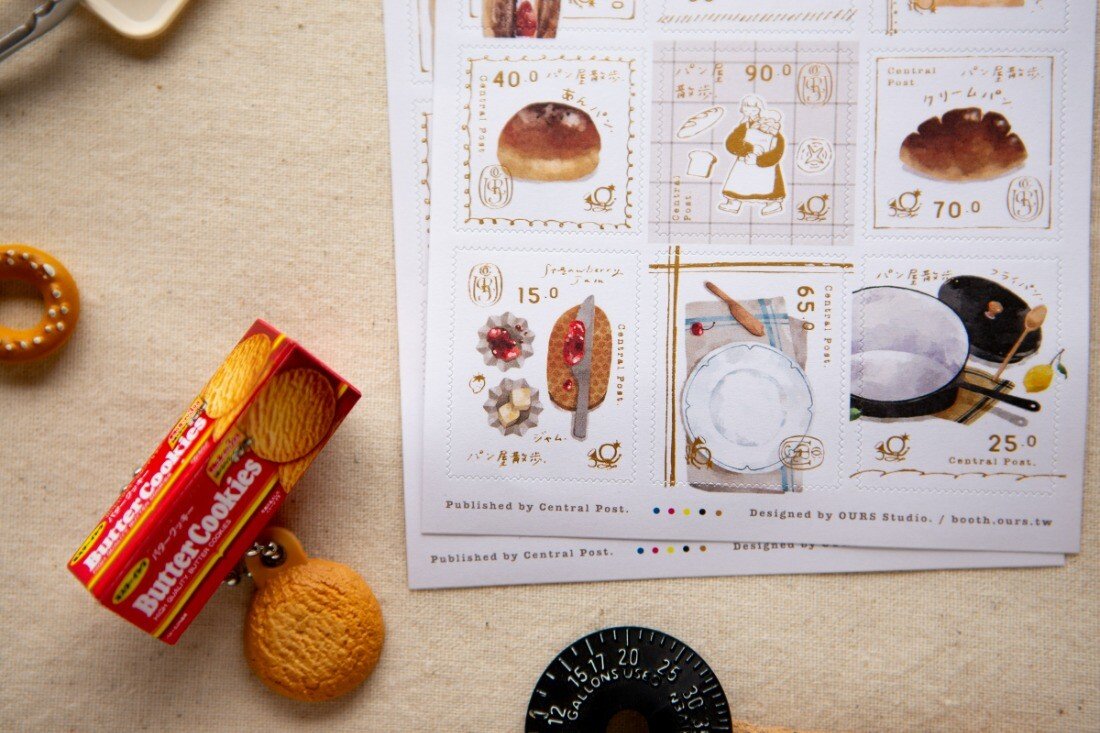 OURS Journal - Sweet Hours - Stamp Sticker