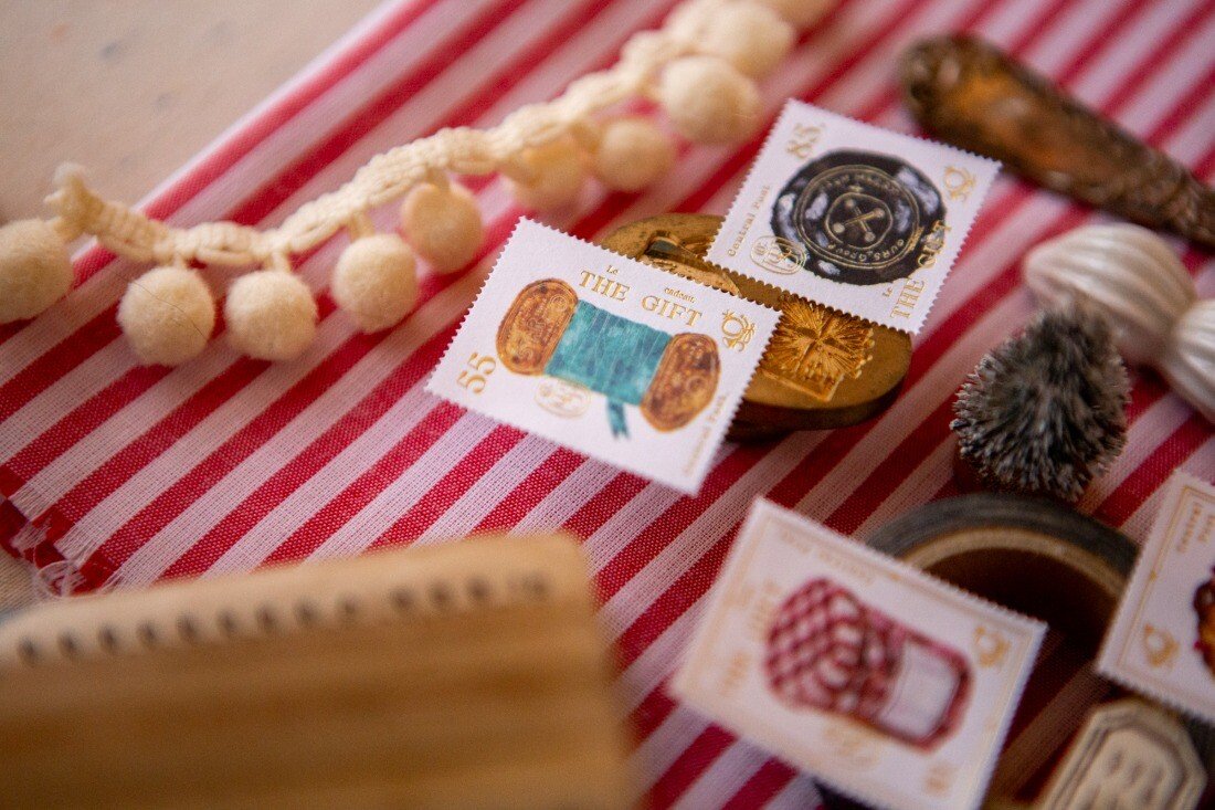 OURS Journal - The Gift Stamp - Sticker