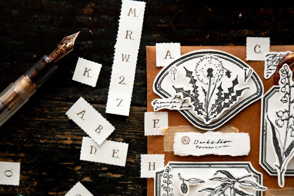 OURS Journal - Letters (No Frame) Letterpress Book