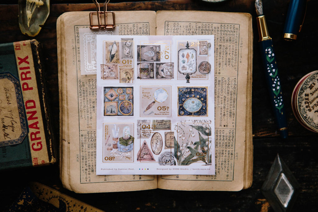 OURS Journal - Museum - Stamp Sticker