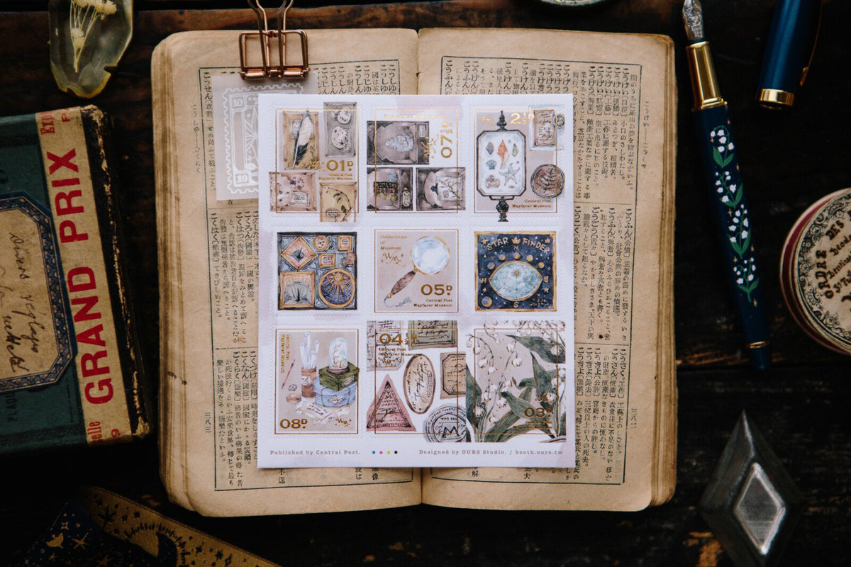 OURS Journal - Museum - Stamp Sticker