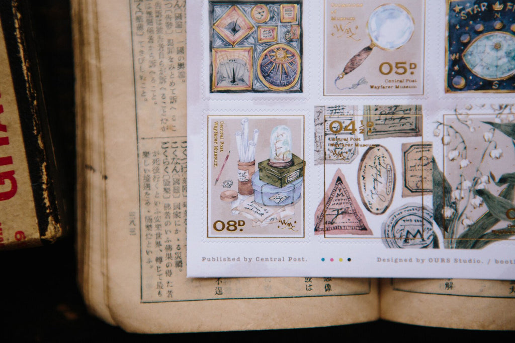 OURS Journal - Museum - Stamp Sticker
