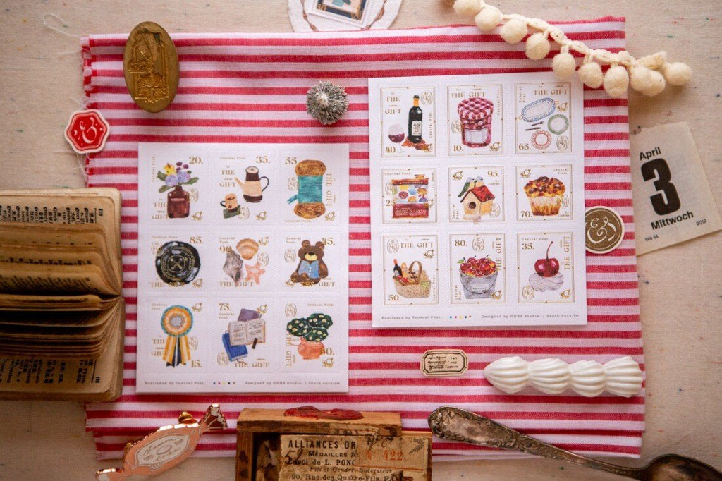OURS Journal - The Gift Stamp - Sticker