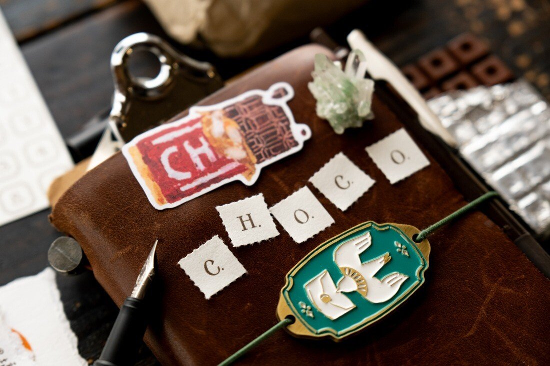 OURS Journal - Letters (No Frame) Letterpress Book