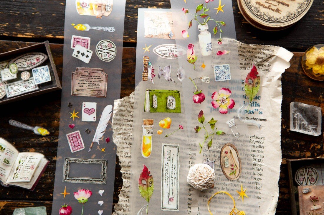 OURS Journal - Desk of Botanist - PET Tape