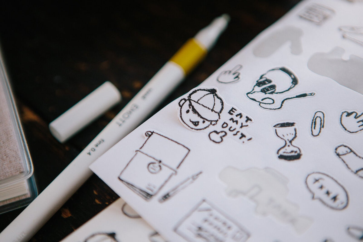 OURS Journal - Daydream - Urban Boy - Sticker Pack