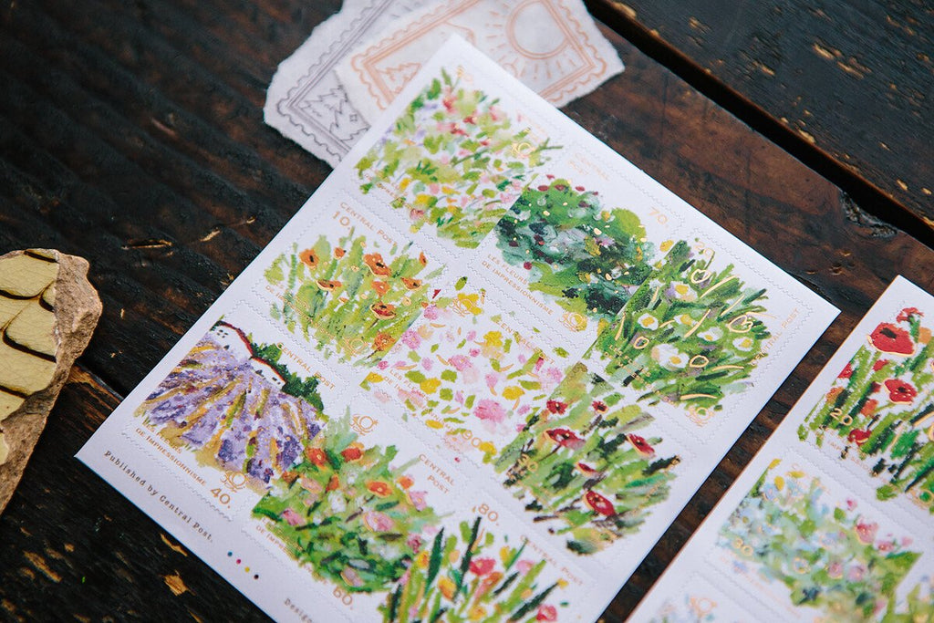 OURS Journal - Bright Bloom - Stamp Sticker