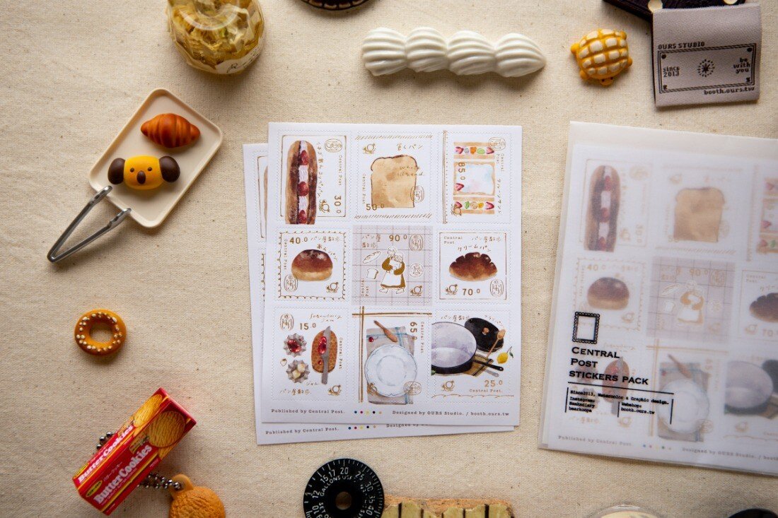 OURS Journal - Sweet Hours - Stamp Sticker